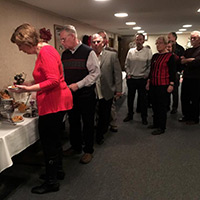 Dec. 15, 2018 Christmas party held at The Skyway East near Mansfield